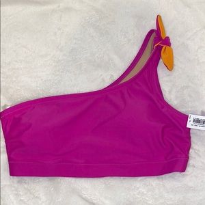 pink bikini top